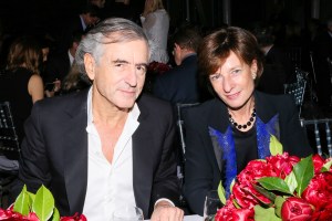 Bernard-Henri Lévy and Patricia Barbizet