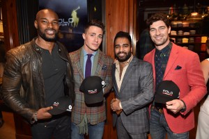 Tyson Beckford, Colton Haynes and Cory Bond