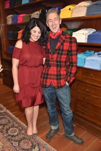 Monica Lewinsky and Alan Cumming