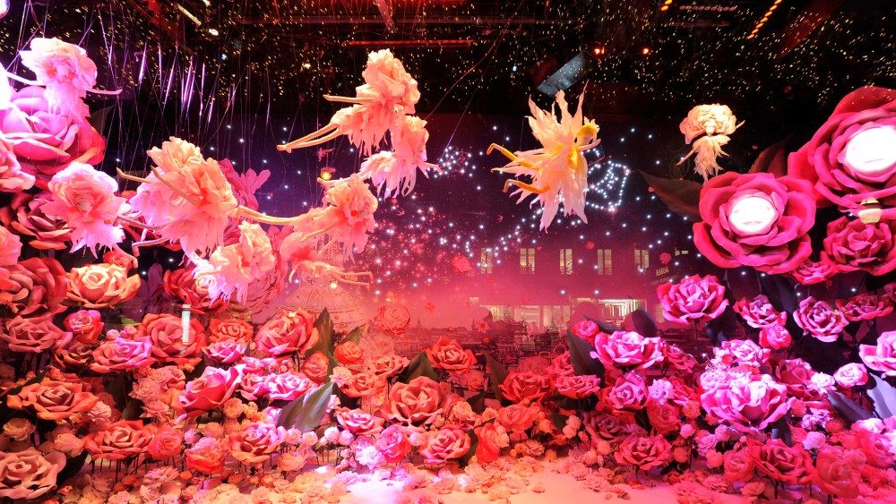 Kate Winslet Inaugurates Printemps Christmas Window Displays