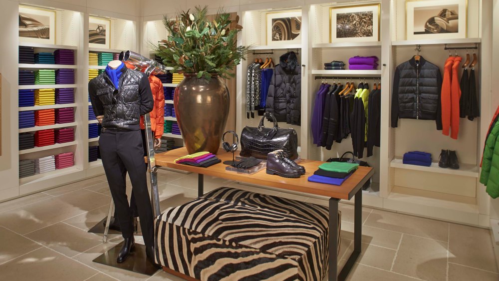 Ralph Lauren's new store at South Coast Plaza.