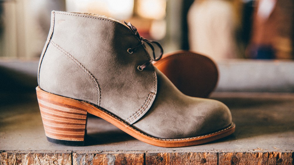A look from Red Wing's women's heritage collection.