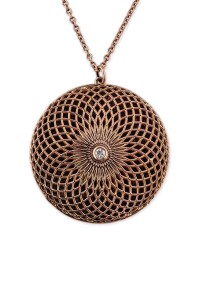 Jacquie Aiche x Sama + Haya mandala pendant jewelry collaboration