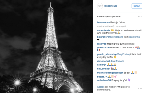 Lancôme Instagram.