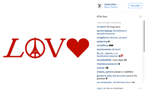 Louis Vuitton Instagram