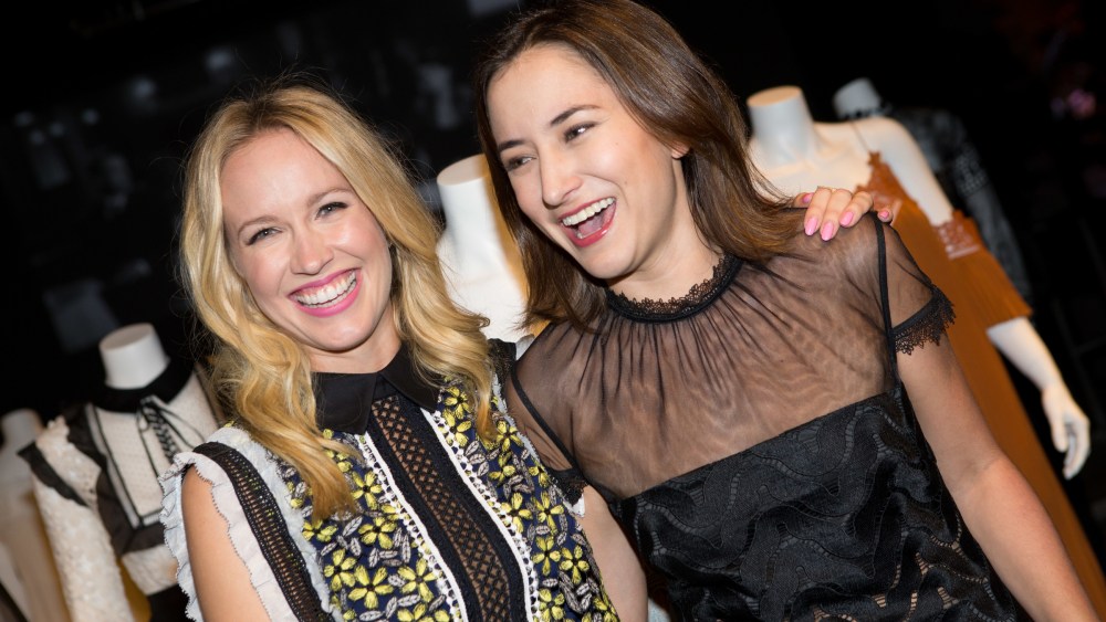 Anna Camp and Zelda Williams