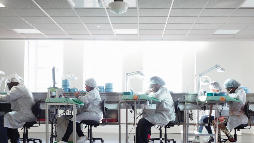 Shinola’s watch factory.