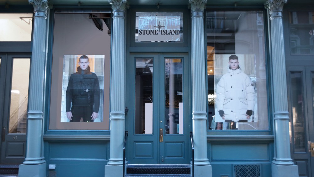 The Stone Island location on Greene Street in SoHo.