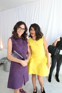 Elizabeth Stewart and Freida Pinto