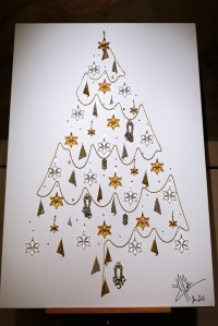 Swarovski's Christmas tree