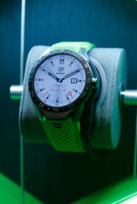 The Tag Heuer Connected watch.