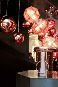 The Tom Dixon pop-up accessories shop in Seoul.