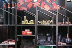 The Tom Dixon pop-up accessories shop in Seoul.
