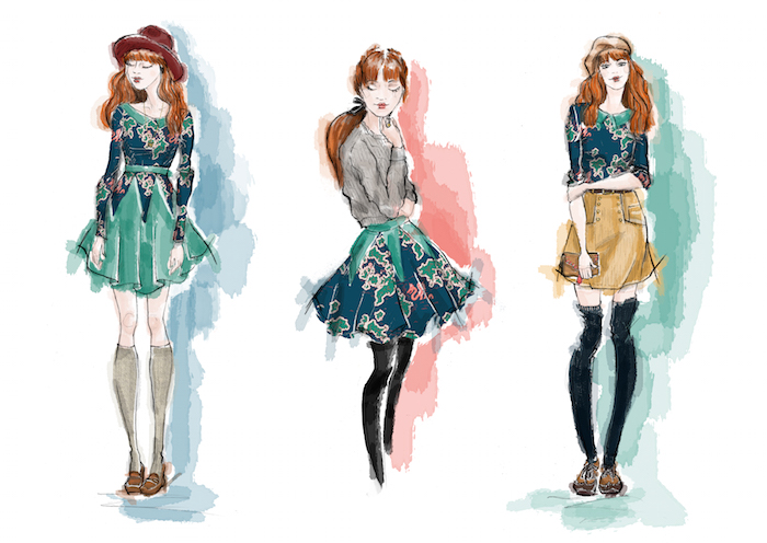 Trunkist collaboration with Rebecca Stice