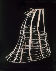 Cage crinoline to be displayed