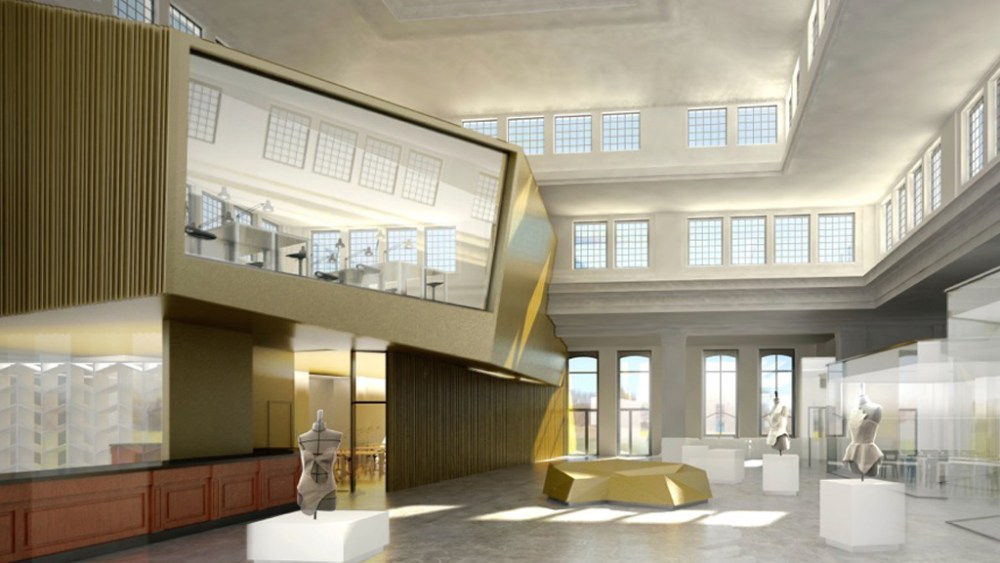 A rendering of the new Esmod facility in Pantin