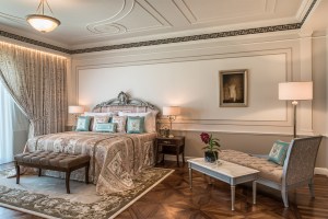 Inside the Palazzo Versace Hotel in Dubai.