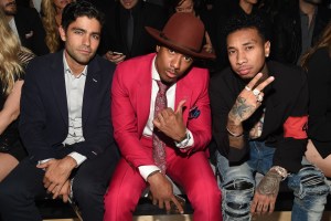 Adrian Grenier, Nick Canon and Tyga.