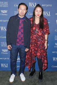 Humberto Leon and Carol Lim WSJ. MAGAZINE 2015 INNOVATOR AWARDS: SPONSORED BY CARTIER, CADILLAC, NETJETS & AMERICAN CANCER SOCIETY