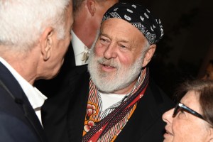 Bruce Weber at the Acria Holiday Dinner, New York, America 10 Dec 2015