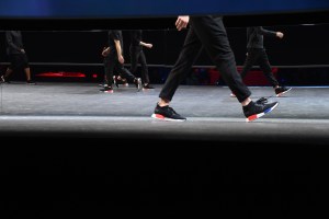 The scene at the Adidas Originals NMD presentation.