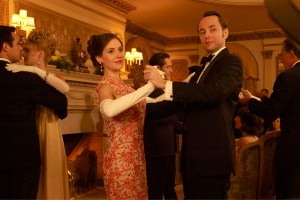 Alison Brie and Vincent Kartheiser