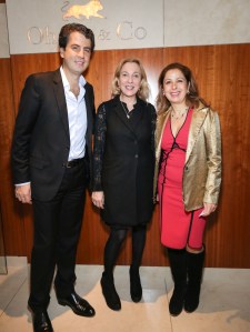 Ariel Ohana, Susan Rockefeller and Karine Ohana