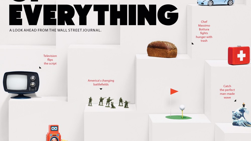 The cover of "The Future of Everything."