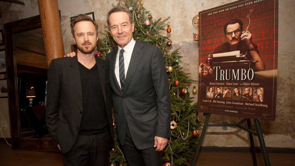 Aaron Paul and Bryan Cranston