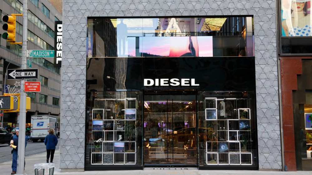 Exterior of Diesel's Madison Avenue location