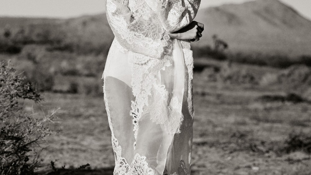 Elisa Sednaoui in Ermanno Scervino's spring 2016 ad.