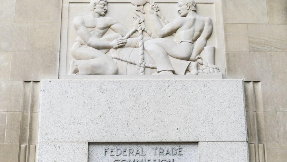 The Federal Trade Commission building.