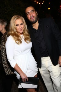 Amy Schumer and French Montana GQ 20th Anniversary Men Of The Year Party at Chateau Marmont on December 3