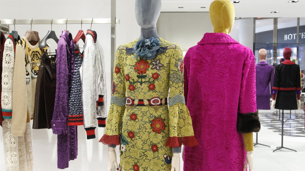 Looks from Gucci's cruise 2016 collection.