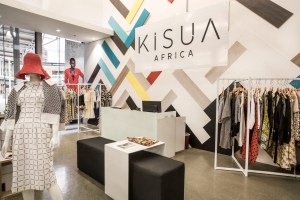 Inside the Kisua boutique.