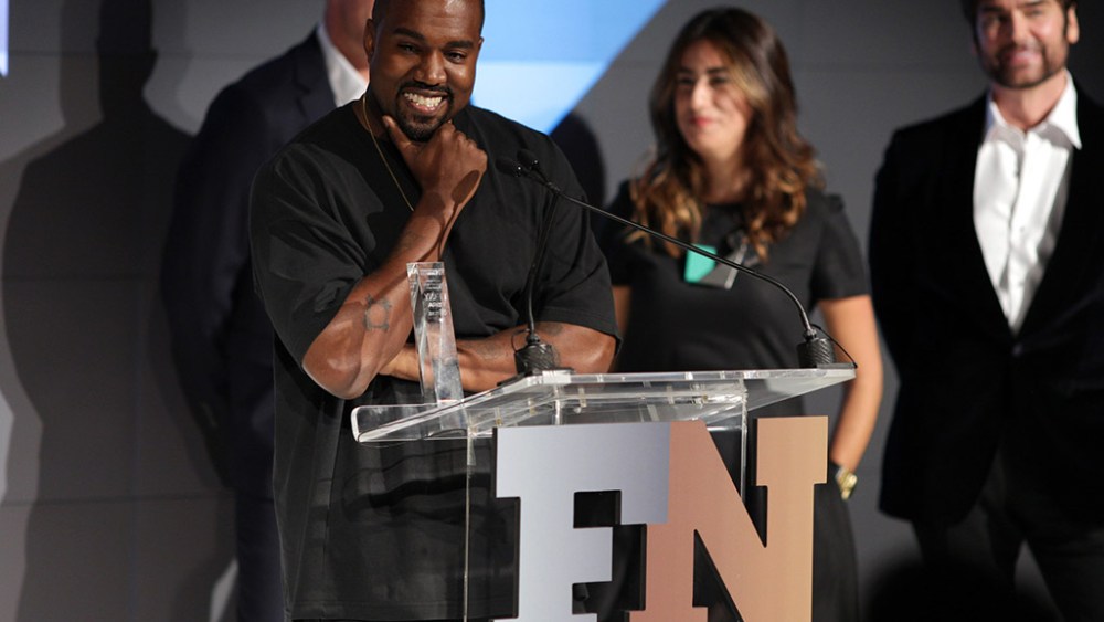 Kanye West FN Achievement Awards Shoe of the Year