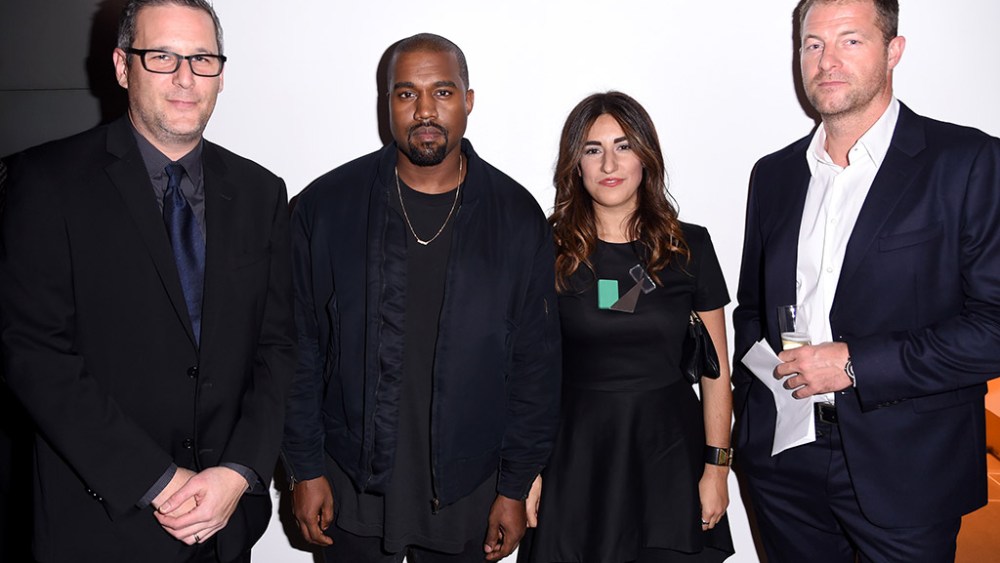 Kanye West FNAAs 2015 Red Carpet Arrivals