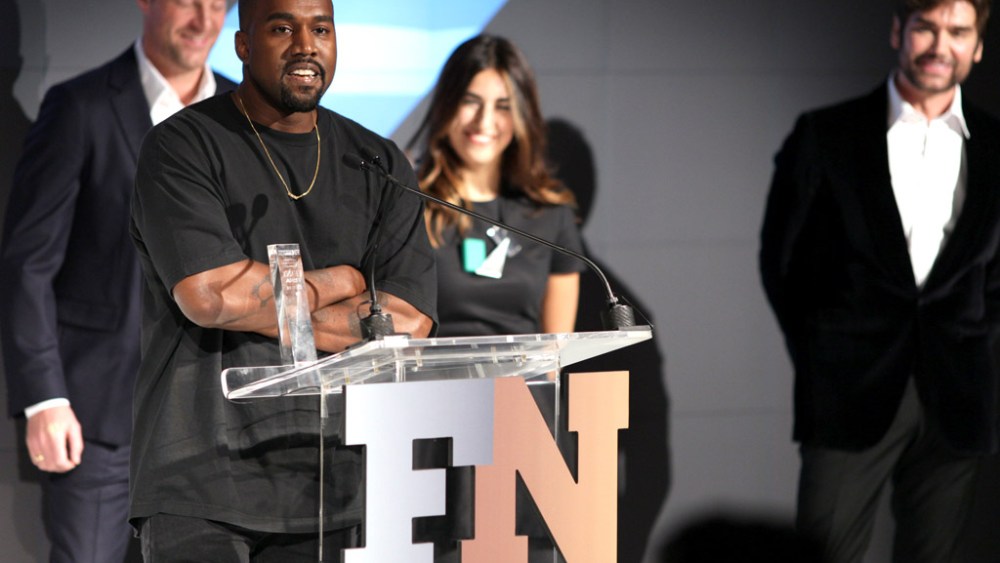 Kanye West FN Achievement Awards Shoe of the Year
