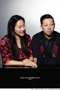 Carol Lim and Humberto Leon