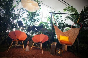Inside Louis Vuitton's Miami Design District store.