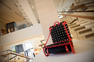 Inside Louis Vuitton's Miami Design District store.
