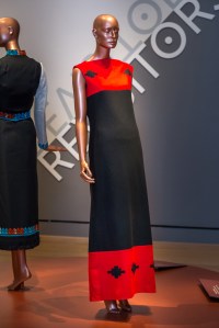 Margaret Wood's blanket dress