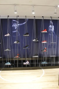 Inside the NBA store.