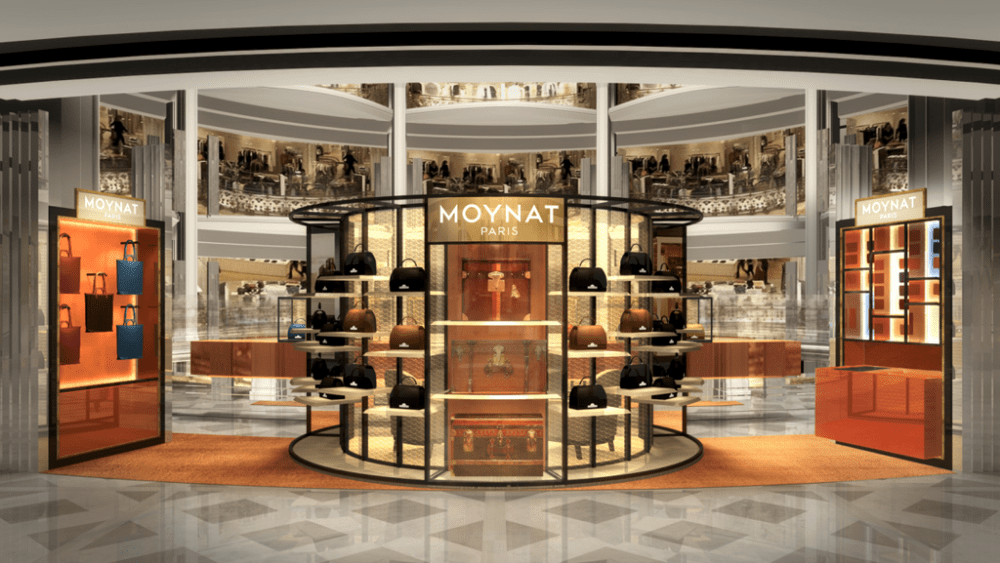 New Moynat shops-in-shop at Galeries Lafayette