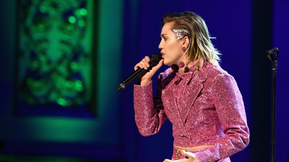 Miley Cyrus The ONE Campaign And (RED) Mark World AIDS Day And Celebrate 10 Years Of Progress With Concert At Carnegie Hall In New York