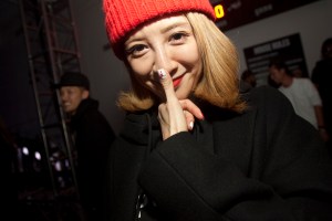 Canis Chow at the Public School x Jordan Presentation