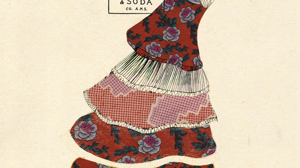 A sketch from Maison Scotch for fall/winter 2016.