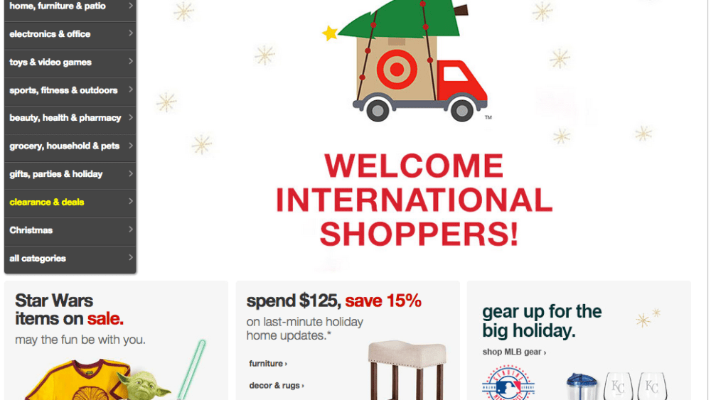 Target's International Web Site Strikes a Chord