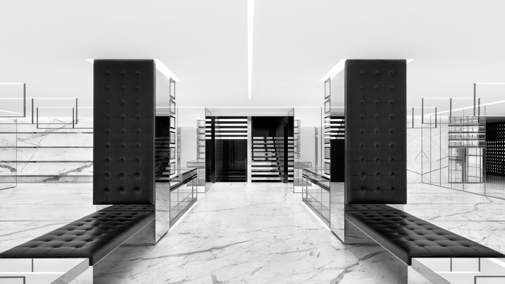 The Saint Laurent flagship in Tokyo