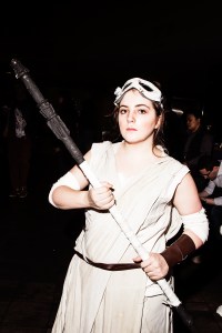 Street Style at Star Wars Opening Night in New York City.